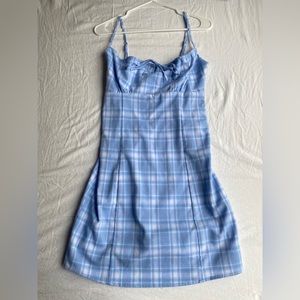 Pacsun John Galt Plaid Jennifer Mini Dress